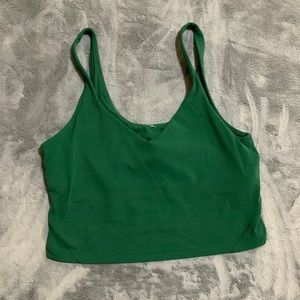 Lululemon Align Tank Crop Everglade Green Size 10